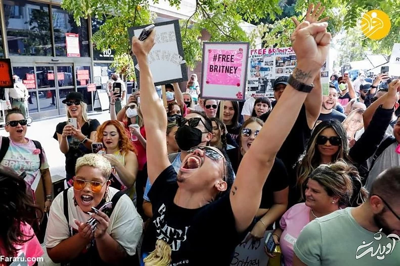 (تصاویر) جشن هواداران بریتنی اسپیرز